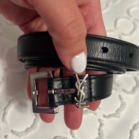 Saint Laurent YSL Logo Belt main image 6